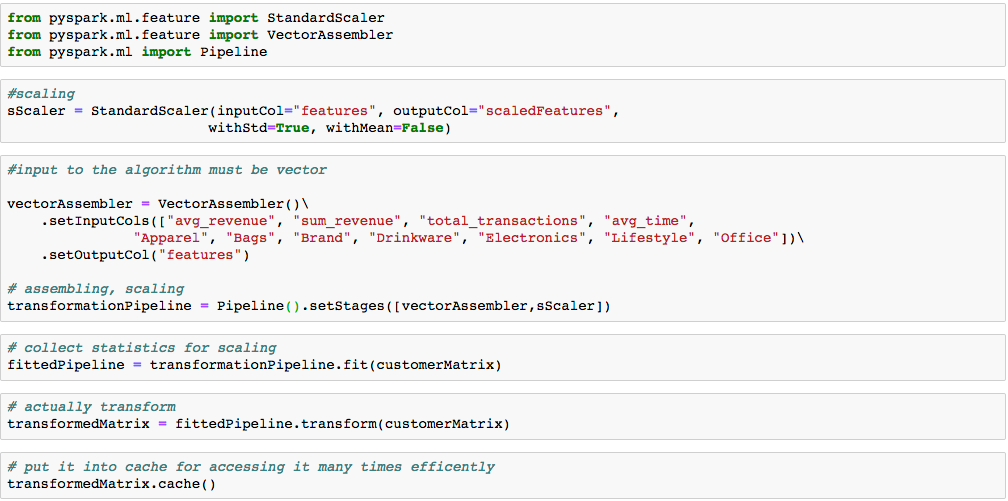 Spark ML-Pipeline