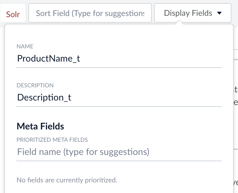 Display-Fields