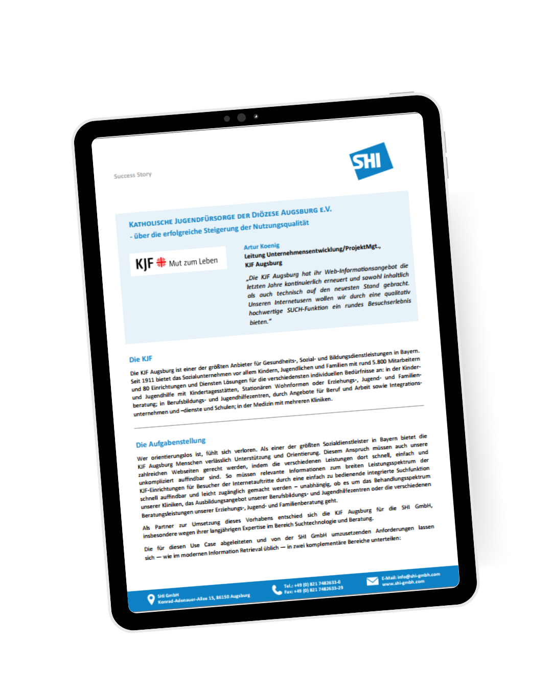 Success Story: Katholische Jugendfürsorge