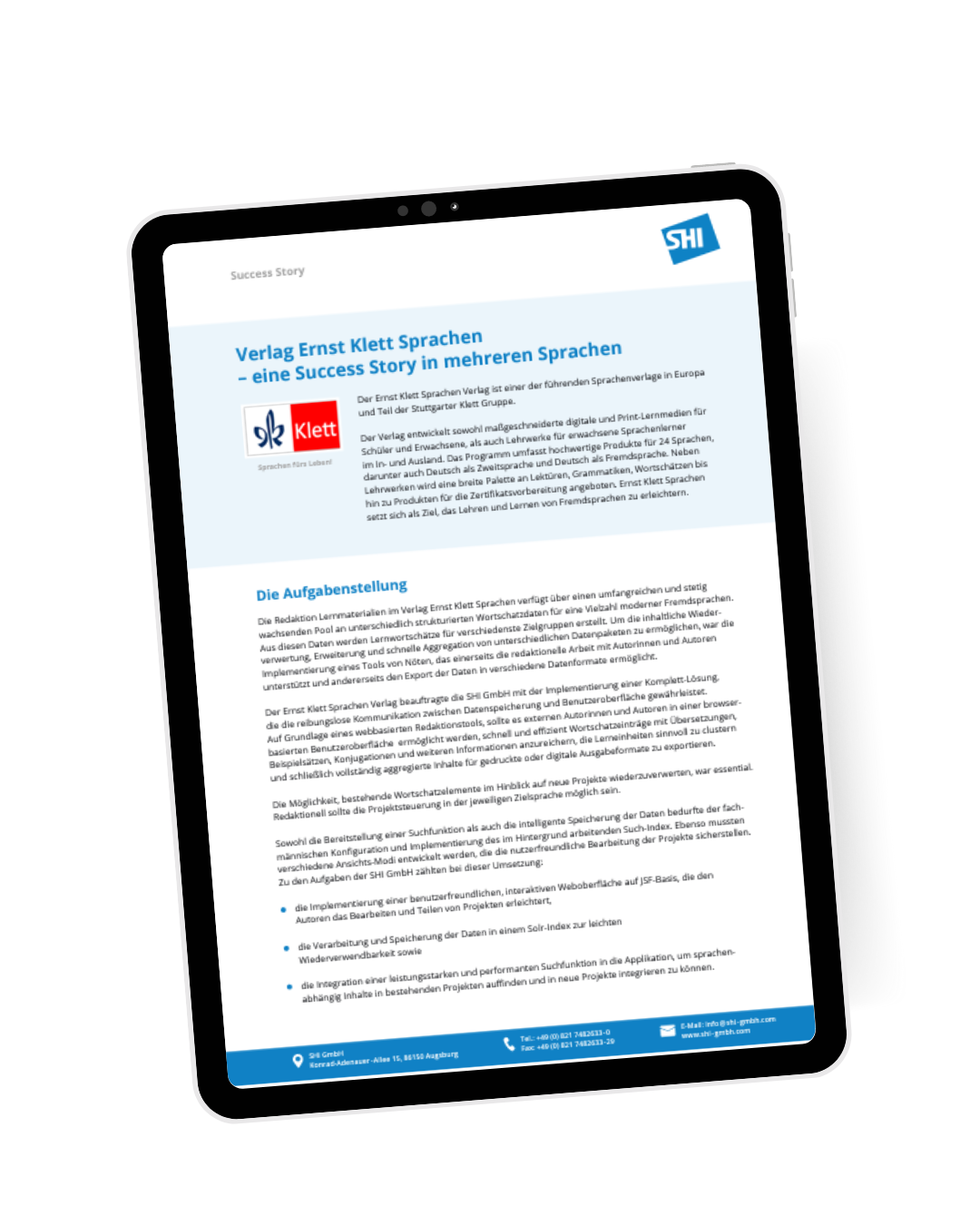 Success Story: Ernst Klett Sprachen Verlag