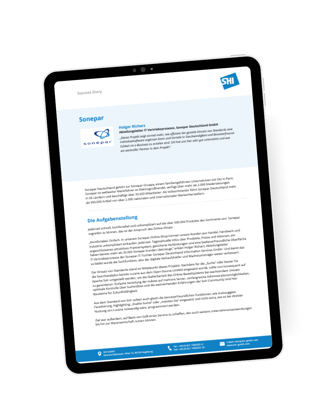 Success Story: Sonepar Deutschland GmbH