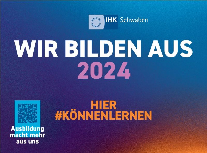 Wir bilden aus 2024