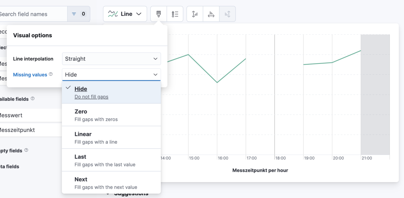 Lens_missing_values_Optionen Visuelle Optionen in Kibana Lens