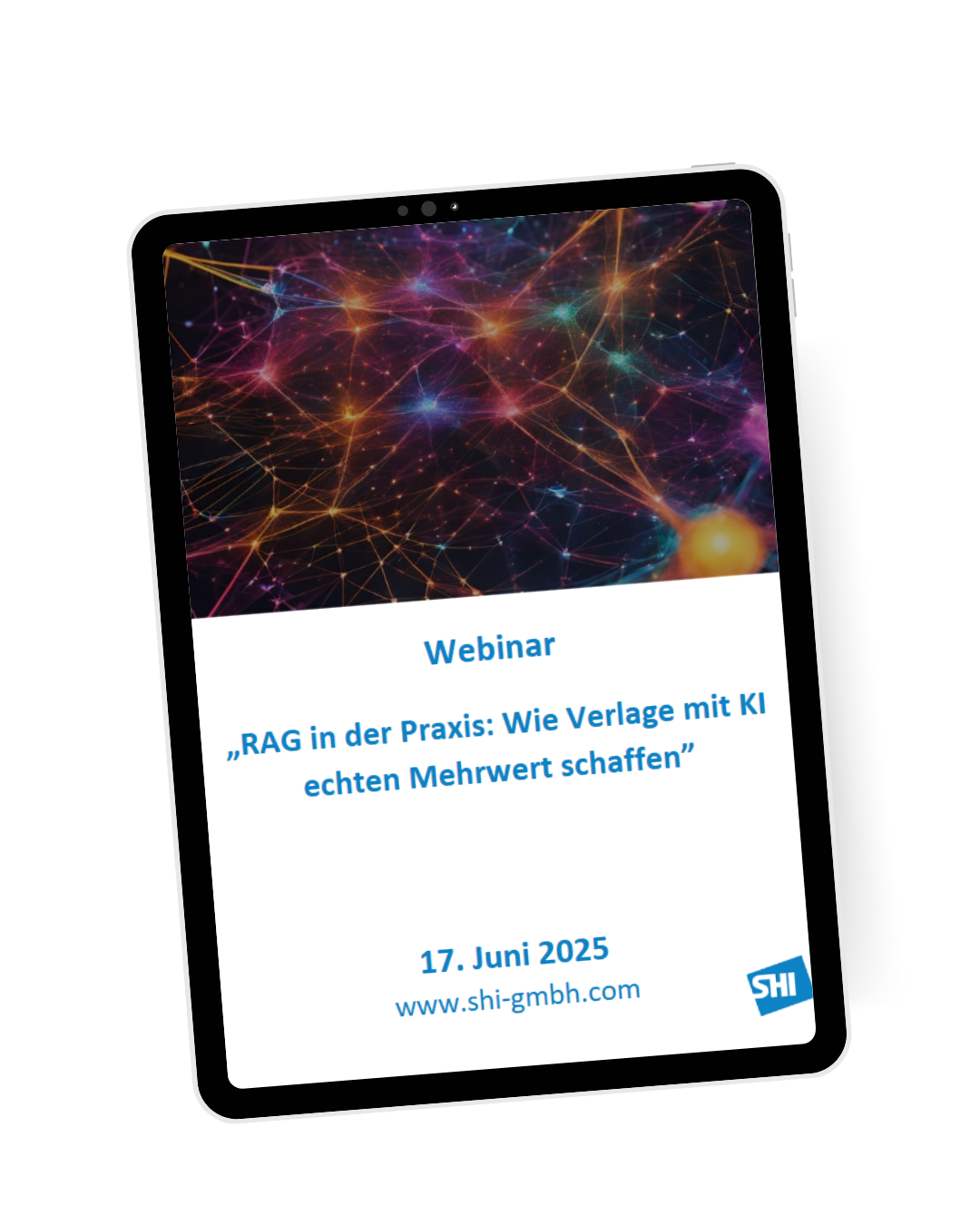 Aufzeichnung des Webinars "RAG in der Praxis: Wie Verlage mit KI echten Mehrwert schaffen"