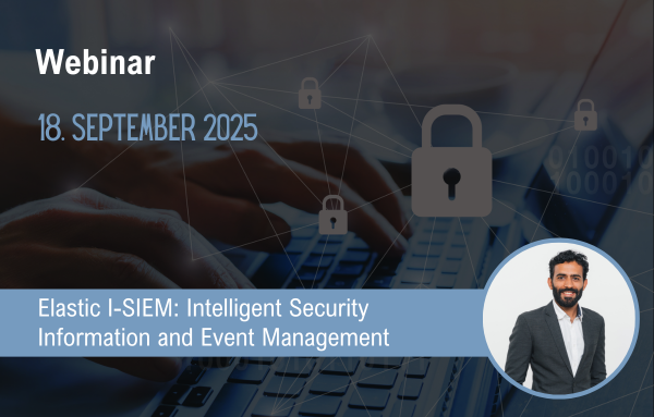 Webinar Elastic I-SIEM am 18. September 2025