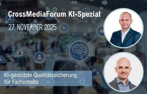 CrossMediaForum KI-Spezial am 27.11.25