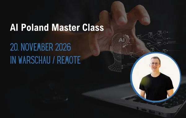 AI Poland Master Class am 20. November 2026. Workshop "AI for Developer Productivity"