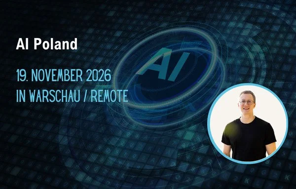 AI Poland am 19. November 2026 in Warschau