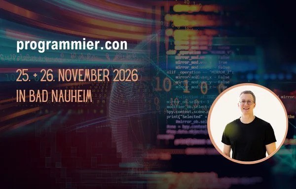 programmier.con am 25 + 26. November 2026 in Bad Nauheim mit Daniel Sogl, SHI GmbH