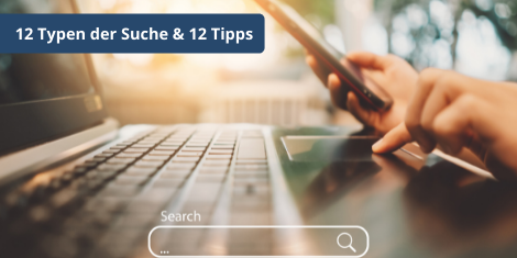 12 Typen der Suche & 12 Tipps_Beitrag