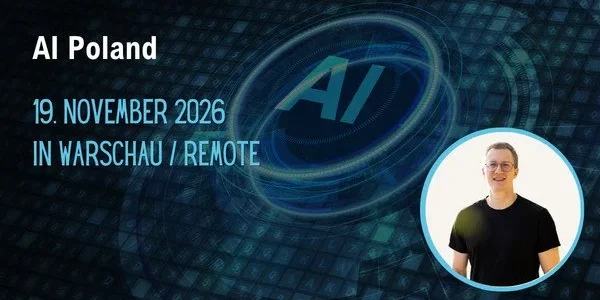 AI Poland am 19. November 2026 in Warschau